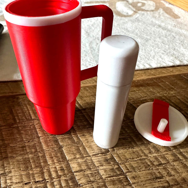 Chapstick Holder - 3D printed by The Brave Barn