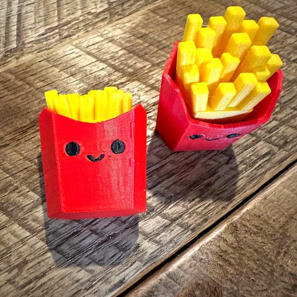 French Fry Clicker - 3D printed by The Brave Barn