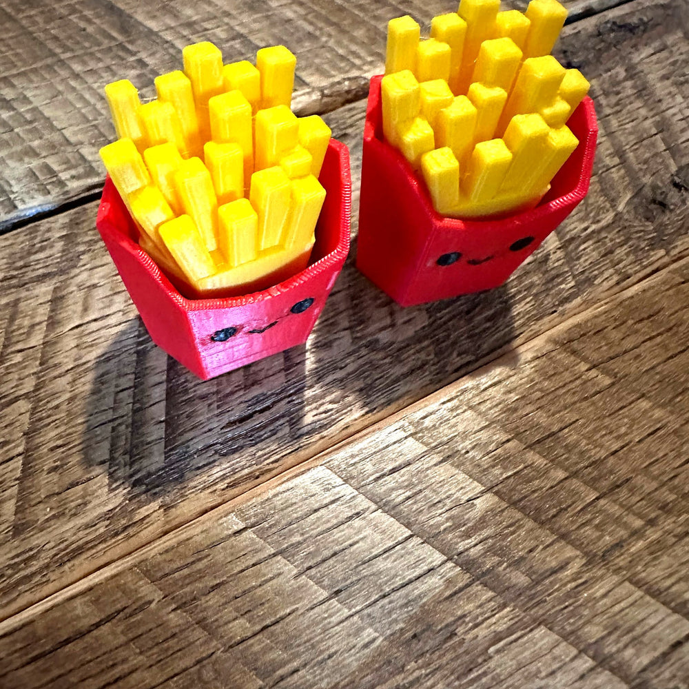 French Fry Clicker - 3D printed by The Brave Barn